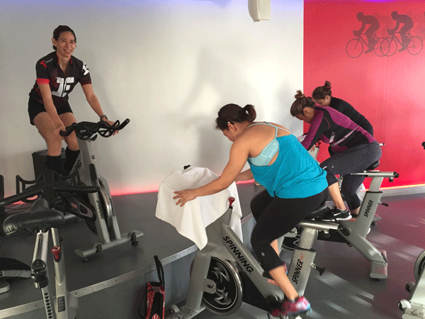 fitness first cycling class