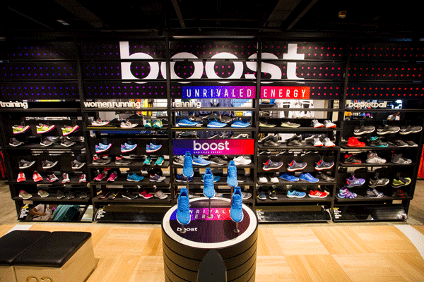 adidas biggest store